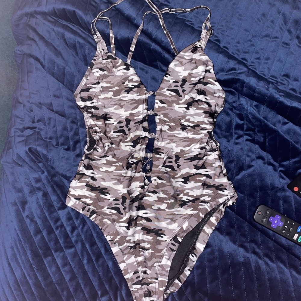Heat one piece swimsuit